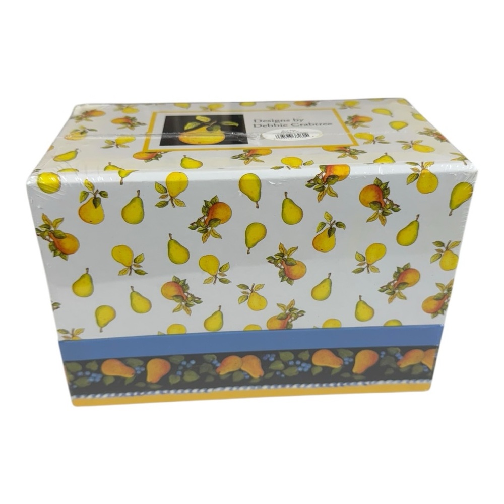 Debbie Crabtree NWT Recipe Box‎